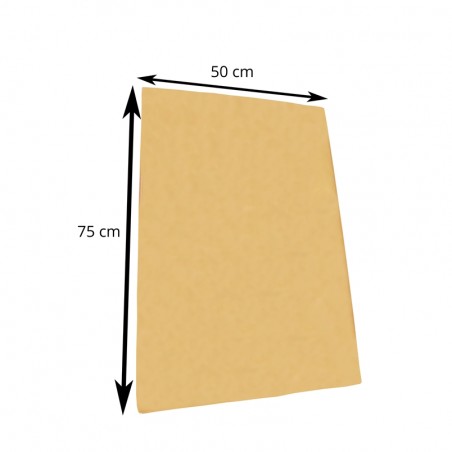 MATELAS DE CHANGE BÉBÉ 75 x 50CM EPAISSEUR 3CM - JAUNE BLE