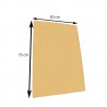 MATELAS DE CHANGE BÉBÉ 75 x 50CM EPAISSEUR 3CM - JAUNE BLE