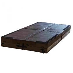 MATELAS DE CHUTE CIRQUE & SPECTACLE MONOBLOC NOIR JUXTAPOSABLE SOLIDAIRE TOTALE 18KG/M2