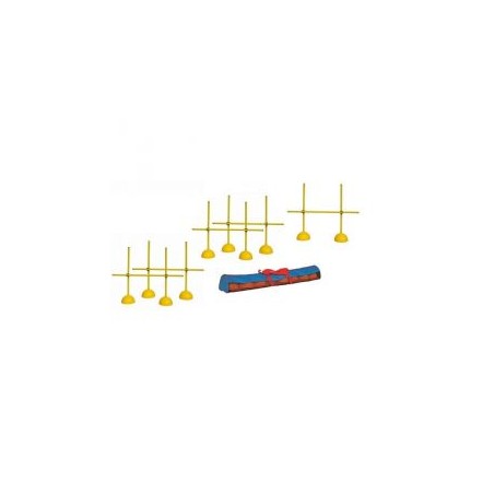 MULTI-FUNCTION HURDLESWITH BASE TO BE FILLEDSET OF 5