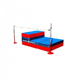 SAUTOIR DE SAUT EN HAUTEUR DIMASPORTREPLIABLE EN 3 PARTIES