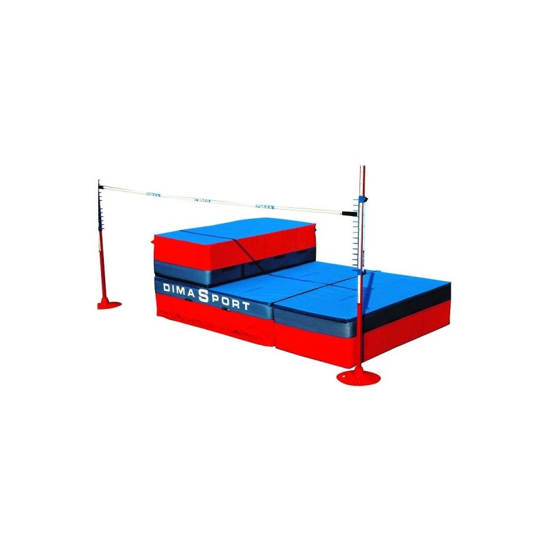 SAUTOIR DE SAUT EN HAUTEUR DIMASPORTREPLIABLE EN 3 PARTIES