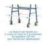 CHARIOT POUR PLANCHETTES A PLASTICINE