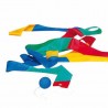 RUBAN AVEC BALLE POUR LANCER LOT DE 24