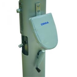 POLE-VAULT UPRIGHT CRANKING HANDLES PROTECTION/PAD