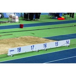 PLANCHE DE REPERAGE DE SAUTTRIPLE/ LONGUEUR EN PVC