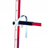 POTEAUX HAUTEUR CLUB AVEC TAQUET DEFLECTEUR - LA PAIRE