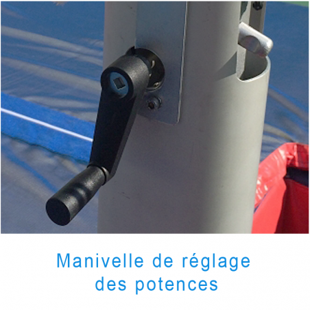 WA COMPETITION FOLDABLE POLE-VAULT UPRIGHTSWITHOUT RAIL THE PAIR