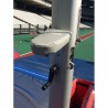 POLE-VAULT UPRIGHT CRANKING HANDLES PROTECTION/PAD