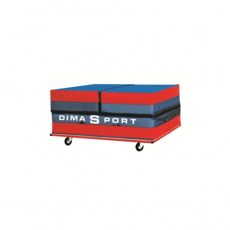 TRANSPORT CART ON WHEELSFOR FOLDABLE HIGH JUMP MATS200 X 200 X 10 CM