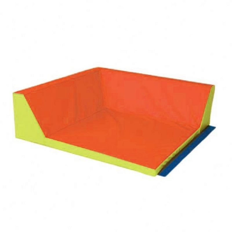 TAPIS D'ANGLE AVEC DOSSIER GAMME QUIETUDE DIMAKID 96 X 96 X 30 CM