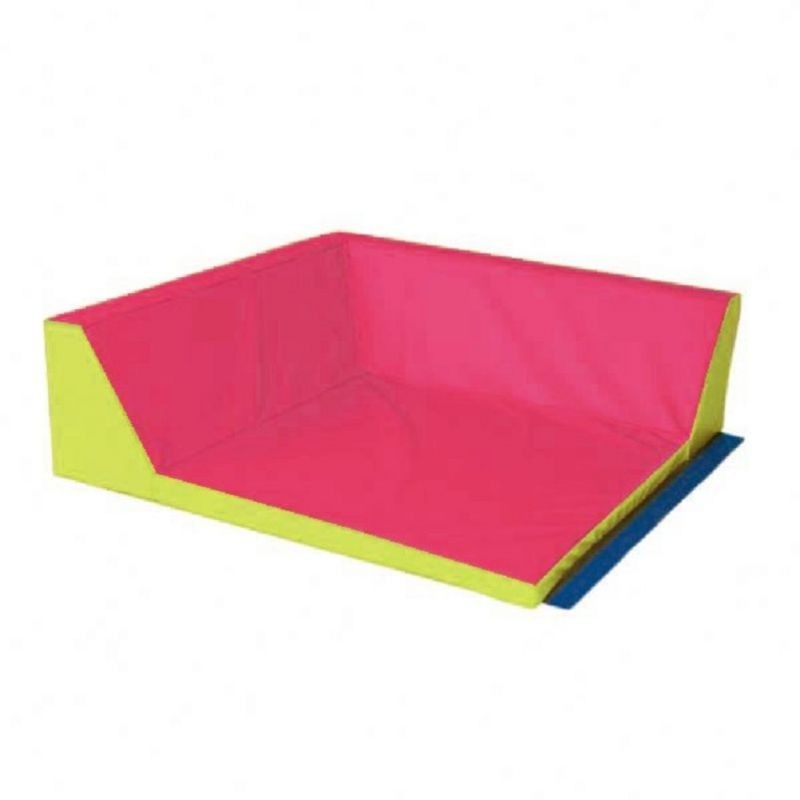 TAPIS D'ANGLE AVEC DOSSIER GAMME QUIETUDE DIMAKID 96 X 96 X 30 CM
