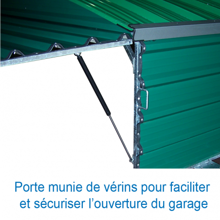 GARAGES POUR CHARIOTS DE HAIES SUR ROUES PIVOTANTES
