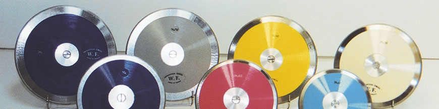 Disques de lancer pour l'athlétisme | Equipement sportif Dimasport