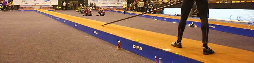 Pistes d'athlétisme surélevées|Equipement d'athlétisme| Dimasport