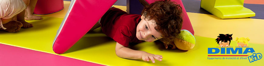 TAPIS FERME POUR ENFANT | EQUIPEMENT DE MOTRICITÉ ET D'ÉVEIL | DIMAKID