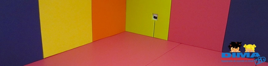 MOBILIER EN MOUSSE ET AGENCEMENT D'ESPACE POUR ENFANT | DIMAKID