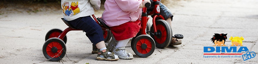 VÉLOS ET TRICYCLE POUR ENFANTS | EQUIPEMENT DE MOTRICITÉ | DIMAKID